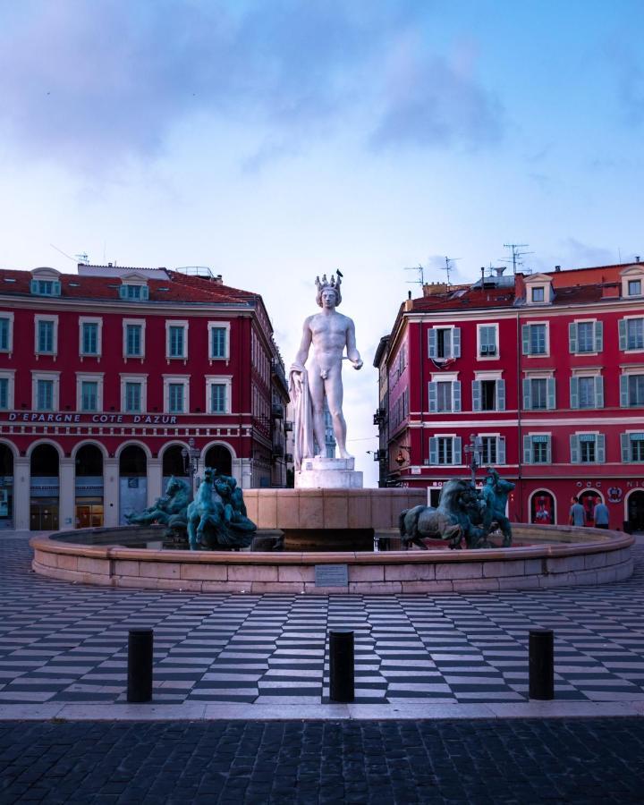 Nice Renting - Pairoliere - Spacious Flat - Old Nice - Massena - Terrace Buitenkant foto
